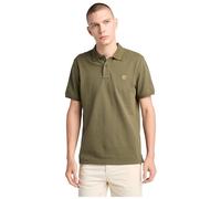 Timberland Mens Pique Short Sleeve Polo leaf green L