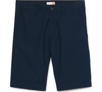 Timberland Shorts Für Männer Mann Claremont Poplin Chino Short Blau S