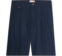 Timberland Mens Poplin One Pleated Chino Short dark sapphire 35