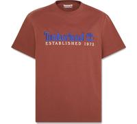 Timberland Mens Short Sleeve Embroidered Tee brownout 3XL