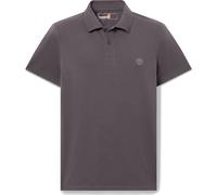 Timberland Mens Short Sleeve Stretch Polo blackened pearl M