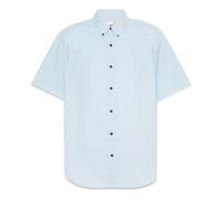 Timberland Mens Short Sleeve Stretch Poplin Shirt skyway XL