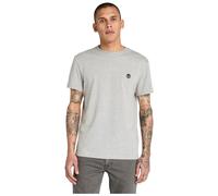 Timberland Mens Short Sleeve Dun-river Crew T med gry heather S