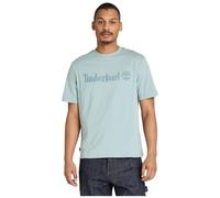 Timberland Mens Short Sleeve Tee silver blue M