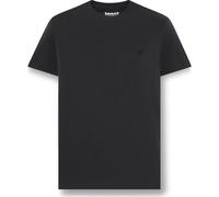 T-Shirt TIMBERLAND "DUNSTAN RIVER - SS Tee (Slim)", Herren, Gr. S, schwarz, Jersey, Obermaterial: 100% Baumwolle, normal, Rundhals, Shirts T-Shirt, mit Rundhalsausschnitt, Kurzarm-Design, aus Baumwoll
