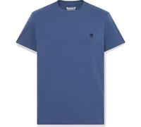 T-Shirt TIMBERLAND "DUNSTAN RIVER - SS Tee (Slim)", Herren, Gr. 3XL, oceana, Jersey, Obermaterial: 100% Baumwolle, normal, Rundhals, Shirts T-Shirt, mit Rundhalsausschnitt, Kurzarm-Design, aus Baumwol