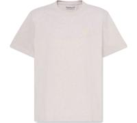 Timberland Mens Silicon Badge Short Sleeve Tee lght oatml hthr S