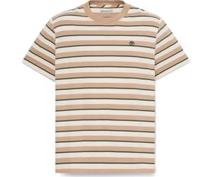 Timberland Mens Stripe Short Sleeve Tee tannin yd 3XL