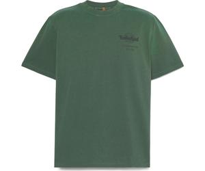 Timberland Mens Sunfaded Back Tree Logo Graphic HW Tee pineneedle XL