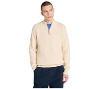 Timberland Mens Textured 1/4 Zip Swetaer angora M