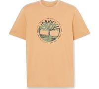 Timberland Mens Tree Logo Lake House Graphic Tee light wheat b M