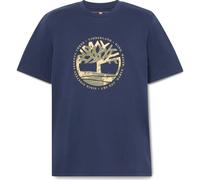 Timberland Mens Tree Logo Lake House Graphic Tee peacoat XL