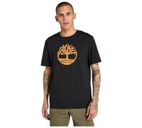 Timberland Mens Tree Logo Short Sleeve Tee blck/wheat boot XL