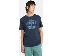 Timberland Mens Tree Logo Short Sleeve Tee dark sapphire-dark denim S
