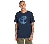 Timberland Kurzarm-T-Shirt Kennebec River Tree Logo Dark Sapphire/Dark Denim 2XL