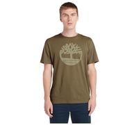 Timberland Mens Tree Logo Short Sleeve Tee leaf green S