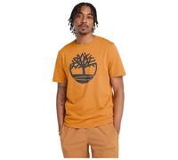 Timberland Mens Tree Logo Short Sleeve Tee wheat boot S
