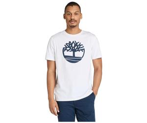 Timberland Mens Tree Logo Short Sleeve Tee white L