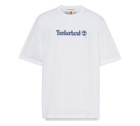 Timberland Mens Uv-protection Logo Short Sleeve Tee white M