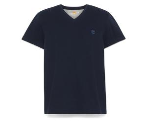 Timberland Mens V Neck Short Sleeve Tee dk sph/dk denim L