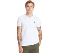 Timberland Mens V Neck Short Sleeve Tee white S
