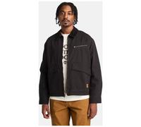 Timberland Mens Washed Canvas Jacket black XXL
