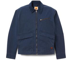 Timberland Mens Washed Canvas Jacket dark sapphire L
