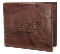 Timberland Mens Washed Leather Billfold Wallet chicory coffee OS