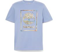 Timberland - Water Stack Logo S/S Tee - T-Shirt, Gr. XXL, lila (StoneWash)