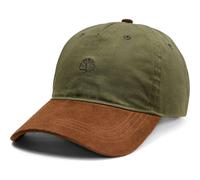Timberland Mens Waxed Canvas Baseball Cap leaf green OS