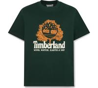 Timberland Mens Wwes Short Sleeve Front Graphic Tee scarab L