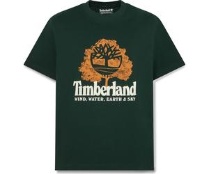 Timberland Mens Wwes Short Sleeve Front Graphic Tee scarab M