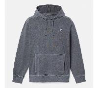 Timberland - Merrymack River Garment Hoodie mit Stückfärbung für Herren in Dunkelgrau, Herren, Grau, Größe: S