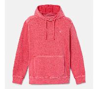 Timberland - Merrymack River Garment Hoodie mit Stückfärbung für Herren in Rot, Herren, Rot, Größe: XL