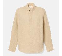 Timberland - Mill Brook Leinenhemd für Herren in Beige, Herren, Beige, Größe: L