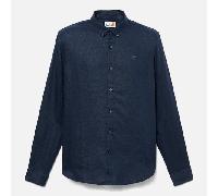 Timberland Mens Linen Shirt dark sapphire 3XL