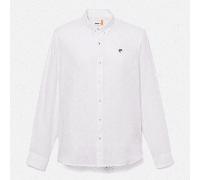 Timberland - Mill Brook Leinenhemd für Herren in Weiß, Herren, Weiß, Größe: M
