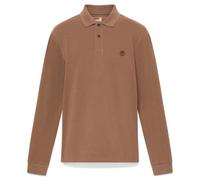 Timberland - Millers River L/S Millers River Pique Polo - Polo-Shirt, Gr. L, braun (ChocolateChip)