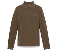Timberland - Millers River L/S Millers River Pique Polo - Polo-Shirt, Gr. XL, braun (LeafGreen)