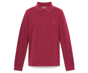 Timberland - Millers River L/S Millers River Pique Polo - Polo-Shirt, Gr. XXL, rot (Burgundy)