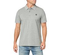 Timberland Millers River Piqué-Poloshirt, Mittelgrau, Grau (Mid Grey), L
