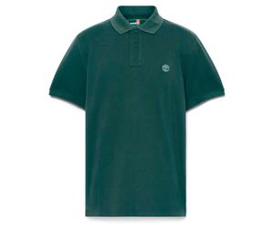 Timberland - Millers River Pique S/S Polo - Polo-Shirt, Gr. S, blau/grün (GreenGables)