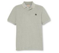 Timberland - Millers River Pique S/S Polo - Polo-Shirt, Gr. S, grau (MediumGreyHeather)
