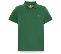 Timberland - Millers River Printed Neck S/S Polo - Polo-Shirt, Gr. XL, grün (Pineneedle)