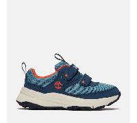 Timberland Kids Low Hook & Loop Sneaker md blu mesh 1.5
