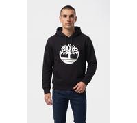 Timberland Northwood Tree Logo Bb Hoodie Black/white Größe: S | Kaputzenpullis Outlet | Herren | Schwarz