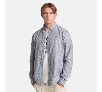 Timberland Oxford Slim Langarmhemd M Dark Sapphire Yd