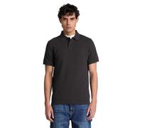 Timberland Oyster River Chest Logo Ss Polo Black Größe: XL | Basic T-Shirts Outlet | Herren | Schwarz