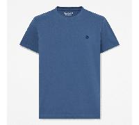 Timberland - Oyster River Kurzarm-T-Shirt mit schmaler Passform für Herren in Dunkelblau, Herren, Blau, Größe: L