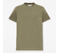 Timberland - Oyster River Kurzarm-T-Shirt mit schmaler Passform für Herren in Grün, Herren, Grün, Größe: S